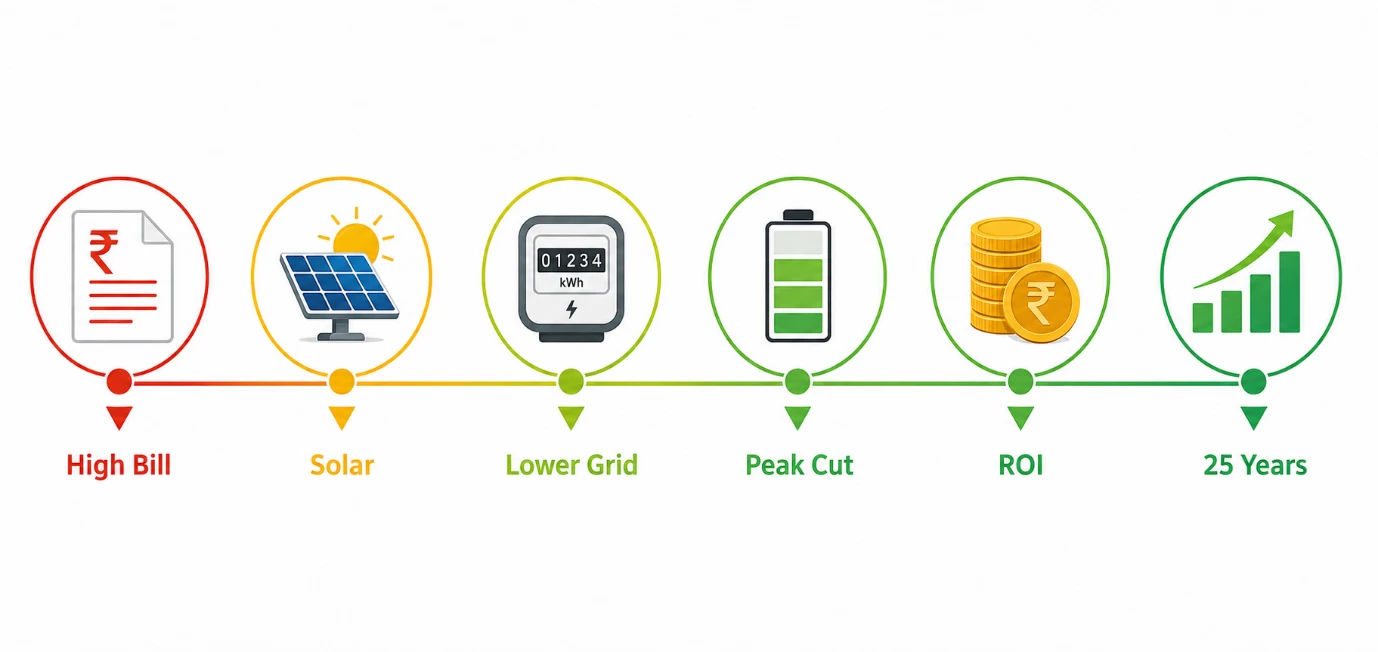 Commercial Solar Power for Data Centers — Rooftop Installation