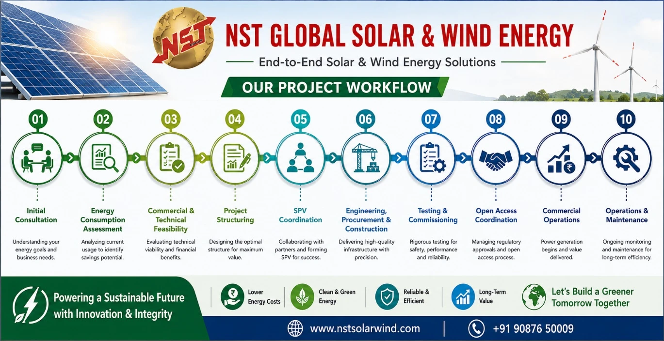 Group Captive Solar project process