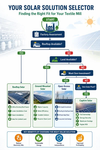 Industrial Solar Plant for Textile Mill – NST Global Solar